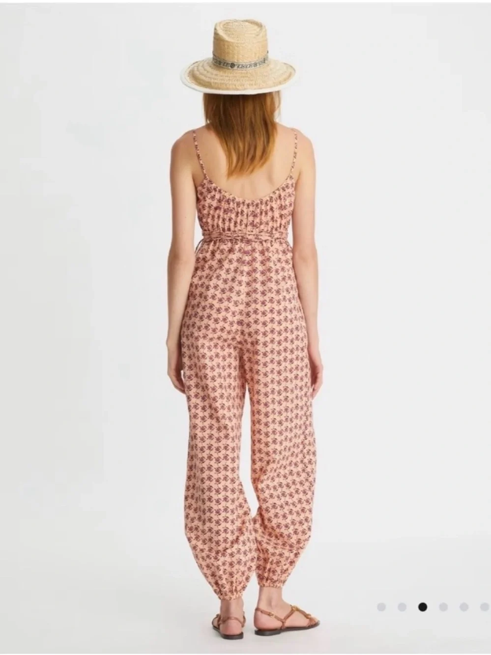 Tory Burch Printed Jumpsuit